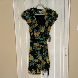 Woman’s wrap dress